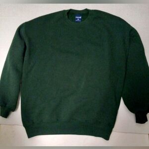 Vintage H.I.S Green Crewneck Sweatshirt Men's Size XL - Made in USA